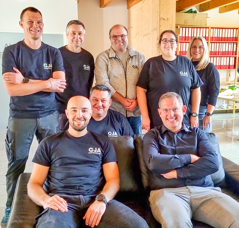 GJA Mitarbeiter - Teamfoto GJA Mitarbeiter - Teamfoto